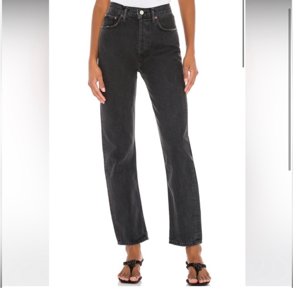 AGOLDE 90’s Pinch Waist in Black Tea